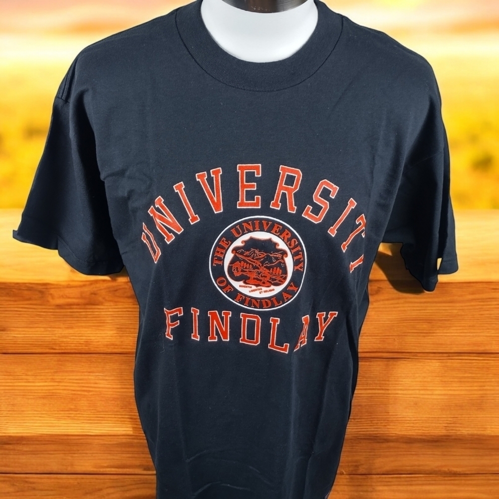 university of findlay School Shirt 1990s Size Large USA Jansport Tag